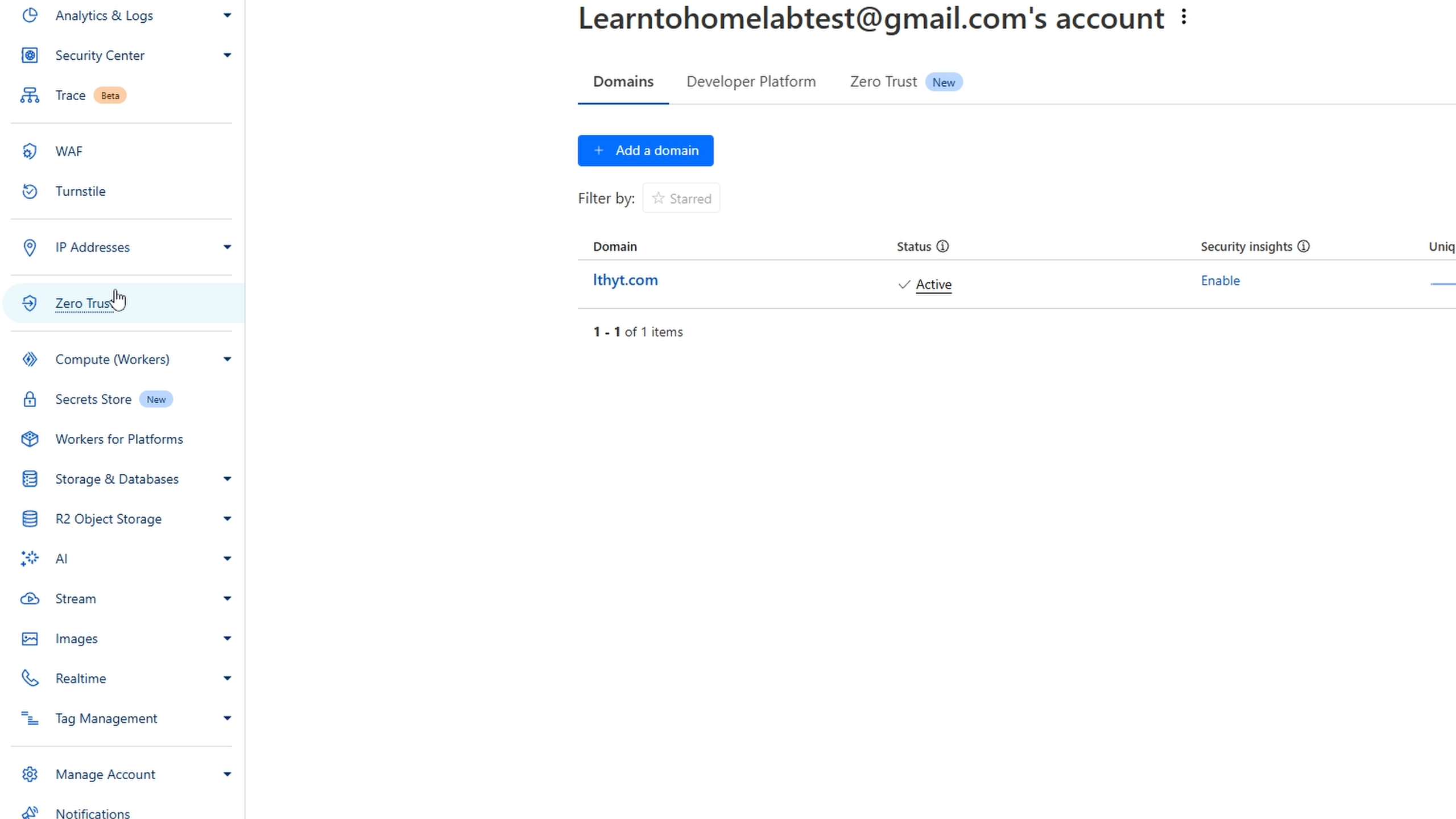Cloudflare Zero Trust